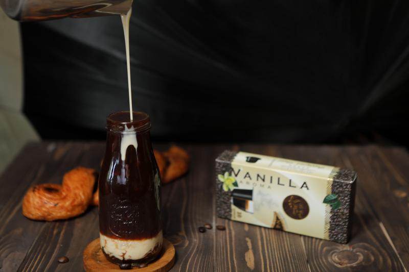 փարիզյան կապսուլային սուրճ վանիլի համով հատ парижский капсульный кофе со вкусом ванили штук le café de paris capsule coffee with vanilla flavor pieces